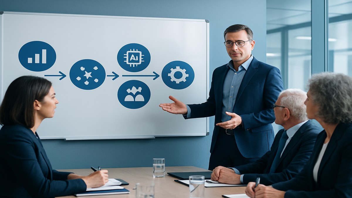 Plan de implementación de inteligencia artificial en empresa: hoja de ruta ejecutiva