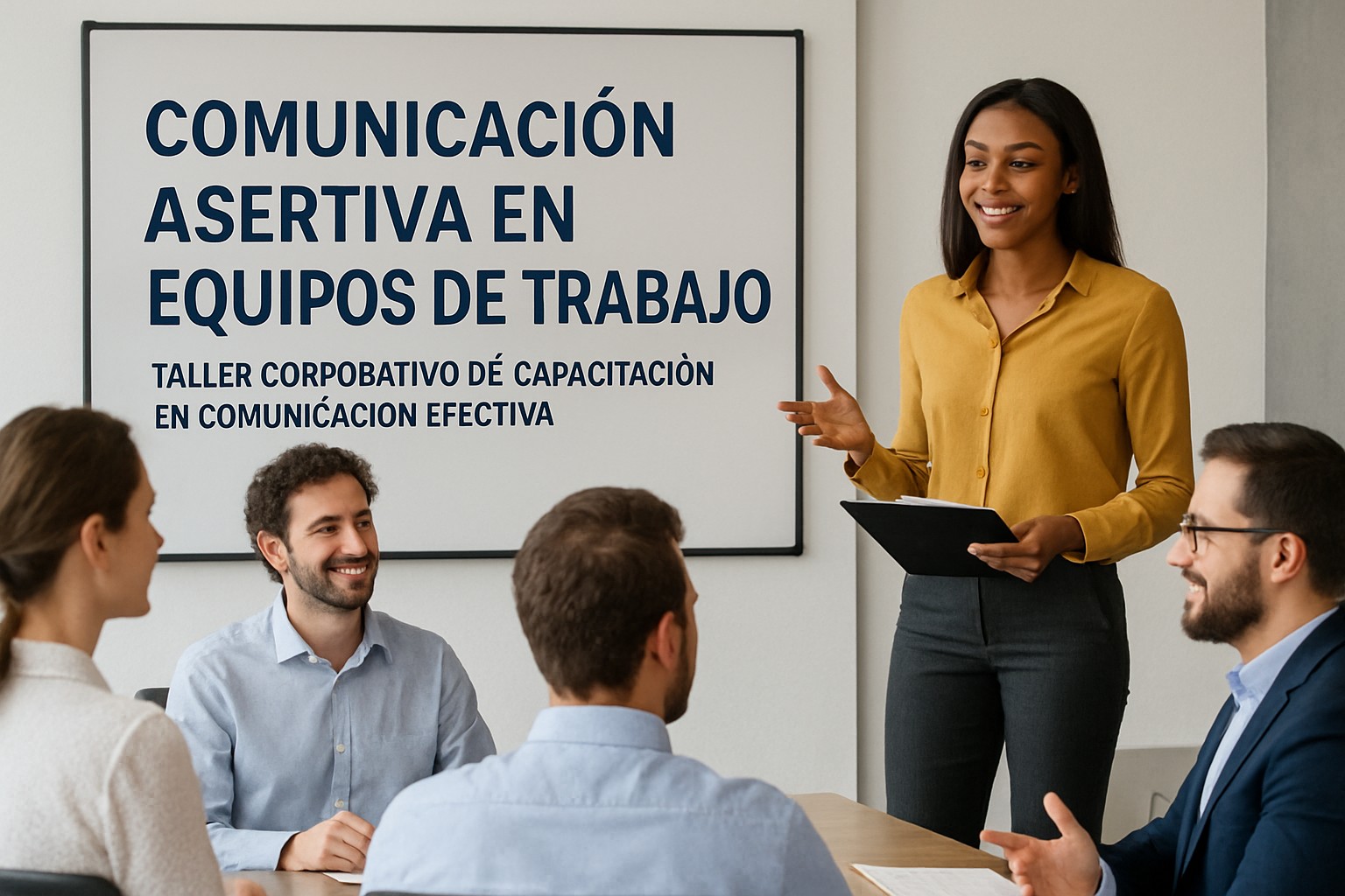 Comunicación asertiva en equipos de trabajo: taller corporativo de capacitación en comunicación efectiva
