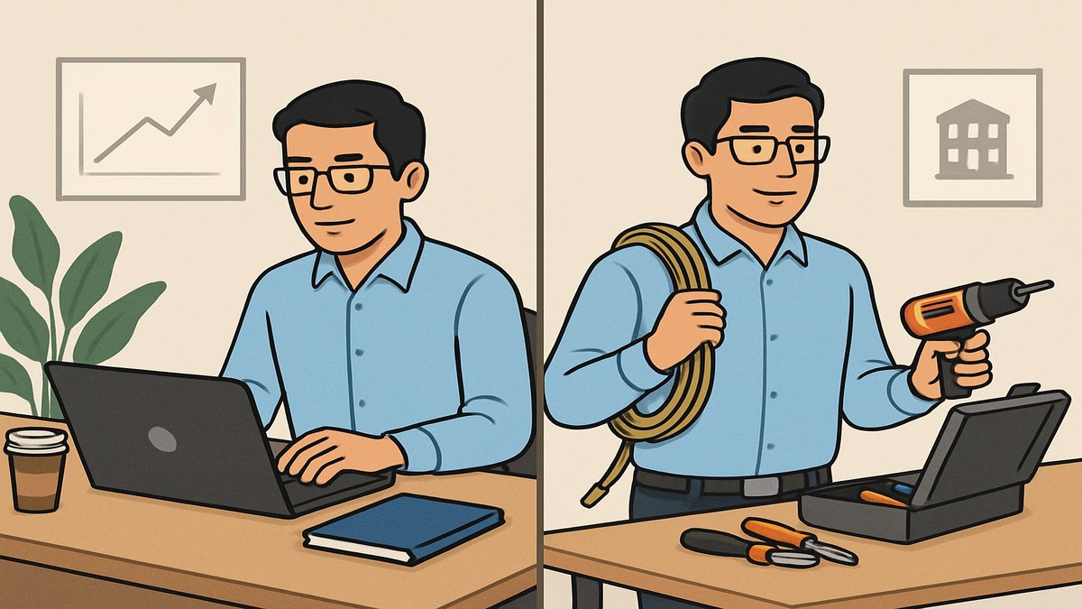 Diferencia visual entre upskilling y reskilling en el entorno corporativo