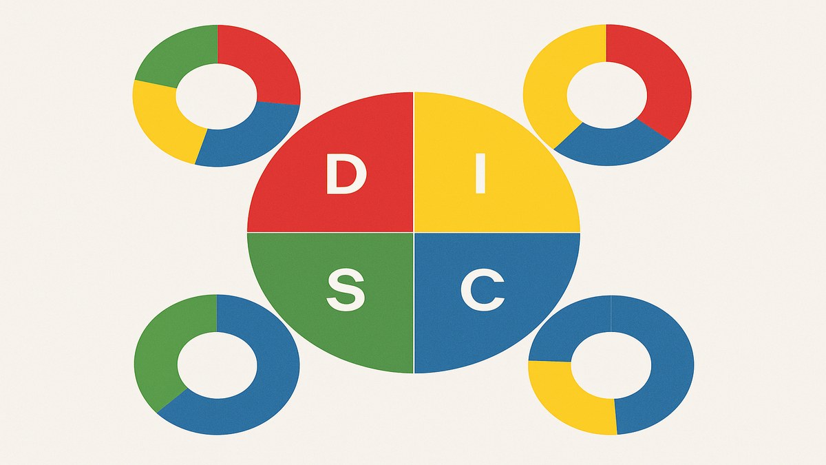 Matriz de composición DISC: balance de perfiles para distintos tipos de equipos