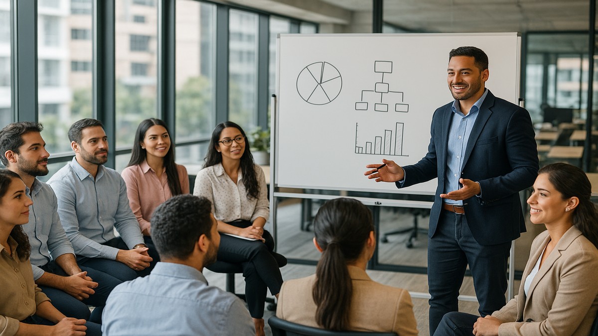 Sesión de formación in-company en empresa latinoamericana — Instituto CBTech