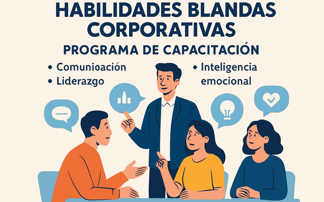 Habilidades blandas corporativas: programa de capacitación en comunicación, liderazgo e inteligencia emocional para equi