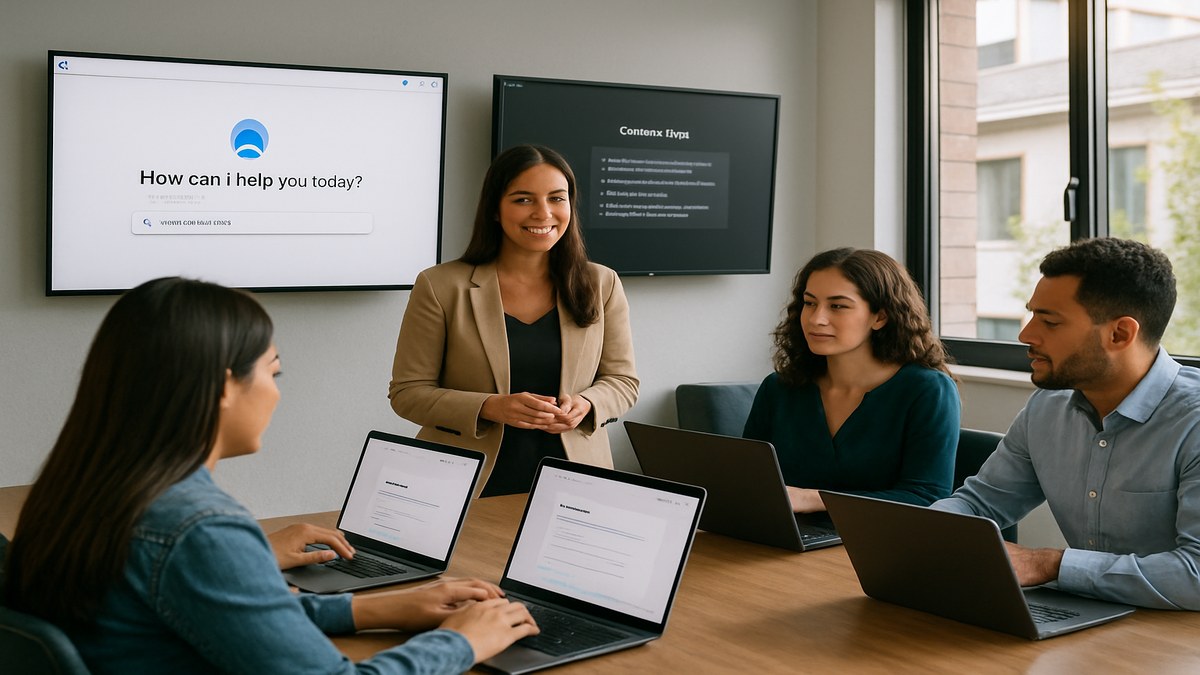 Capacitación en herramientas de IA generativa para equipos de trabajo