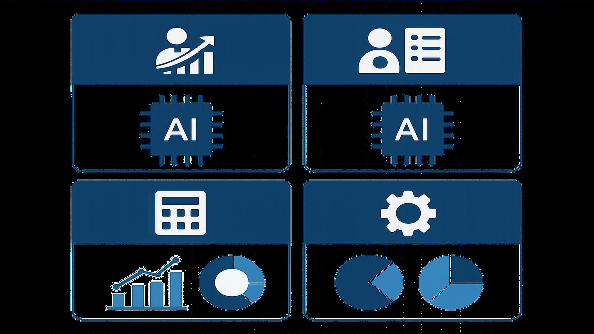 Casos de uso de inteligencia artificial por departamento empresarial