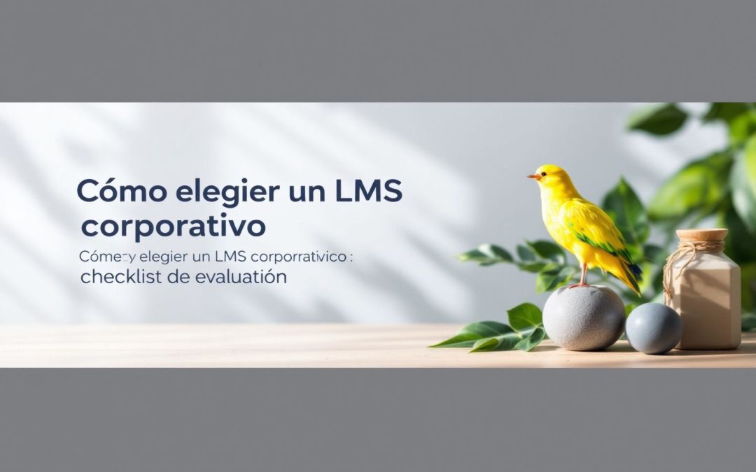 Cómo elegir un LMS corporativo: checklist de evaluación