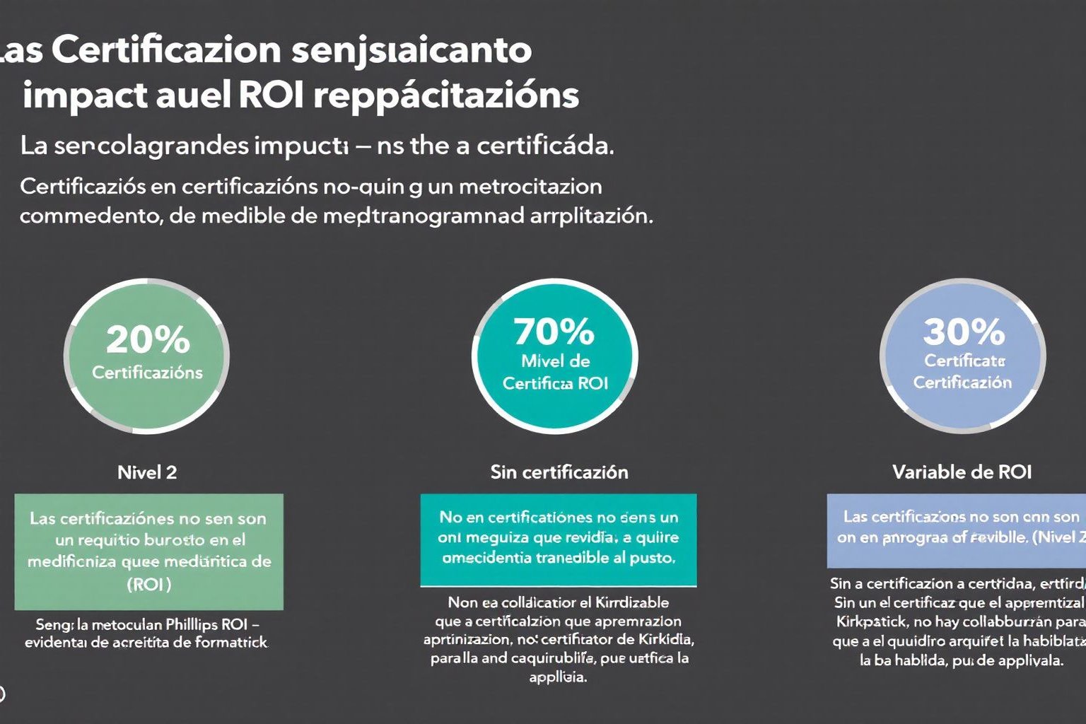 Cómo las certificaciones impactan el ROI del programa de capacitación — Certificaciones en Capacitación Corporativa: Guí